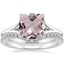 18K White Gold Reverie Ring with Flair Diamond Ring (1/6 ct. tw.)