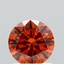 1.90 Ct. Fancy Brownish Orange Round Lab Grown Diamond
