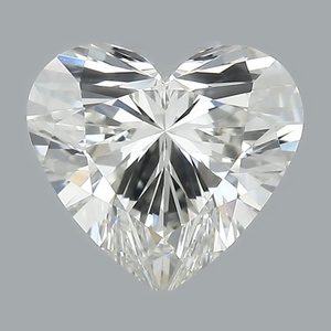 Heart diamond — real photo