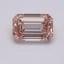 1.11 Ct. Fancy Pink Emerald Lab Grown Diamond