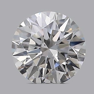 Round diamond — real photo