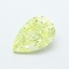 1.24 Ct. Fancy Yellow Pear Lab Grown Diamond