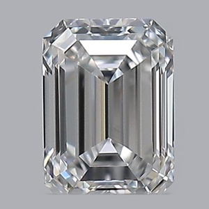 Emerald diamond — real photo