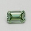 0.53 Ct. Fancy Intense Green Emerald Lab Grown Diamond