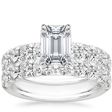 18K White Gold Ellora Diamond Bridal Set