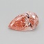0.70 Ct. Fancy Intense Pink Pear Lab Grown Diamond