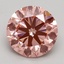 3.00 Ct. Fancy Intense Pink Round Lab Grown Diamond