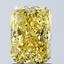 2.06 Ct. Fancy Vivid Yellow Radiant Lab Grown Diamond