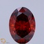 1.52 Ct. Fancy Deep Orange Oval Lab Grown Diamond