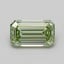 0.31 Ct. Fancy Intense  Green Emerald Lab Grown Diamond
