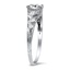 The Lytton Ring, smalltop view on a hand