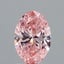 1.57 Ct. Fancy Vivid Pink Oval Lab Grown Diamond