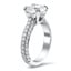 Modern Micro Pave Diamond Ring, smallview
