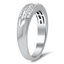 The Tillie Ring, smalltop view on a hand
