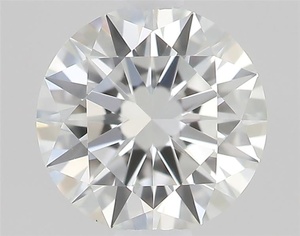 Round diamond — real photo