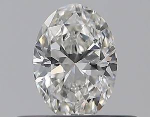 Oval diamond — real photo