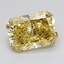 1.16 Ct. Fancy Intense Yellow Radiant Lab Grown Diamond