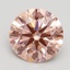 2.30 Ct. Fancy Intense Pink Round Lab Grown Diamond