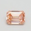 1.00 Ct. Fancy Intense Pink Emerald Lab Grown Diamond