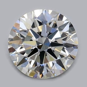 Round diamond — real photo