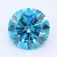 2.01 Ct. Fancy Vivid Blue Round Lab Grown Diamond