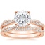 14KR Moissanite Petite Luxe Twisted Vine Bridal Set (1/2 ct. tw.), smalltop view