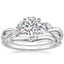 Platinum Willow Bridal Set (1/4 ct. tw.)