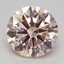 1.54 Ct. Fancy Intense Pink Round Lab Grown Diamond