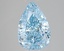 2.90 Ct. Fancy Vivid Blue Pear Lab Grown Diamond