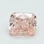 4.02 Ct. Fancy Vivid Pink Cushion Lab Grown Diamond