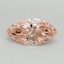 0.71 Ct. Fancy Vivid Pink Marquise Lab Grown Diamond
