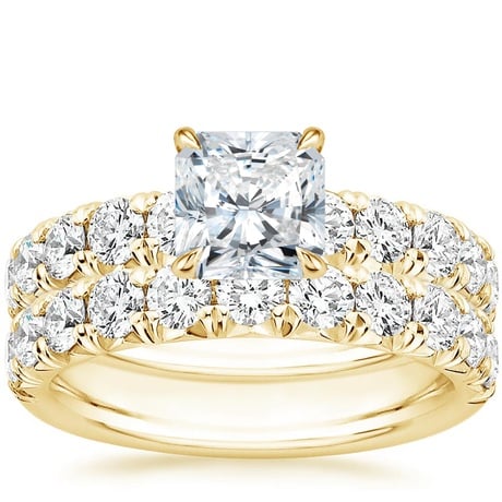 18K Yellow Gold Ellora Diamond Bridal Set