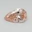 0.43 Ct. Fancy Pink Pear Lab Grown Diamond