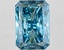 8.1 Ct. Fancy Vivid Blue Radiant Lab Grown Diamond