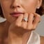 14K Rose Gold Symphony Three Stone Diamond Ring (1/2 ct. tw.), smalladditional view 1