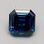 1.45 Ct. Fancy Deep Blue Asscher Lab Grown Diamond