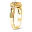 The Avondale Ring, smalltop view on a hand