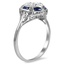 The Tuesday Ring, smalltop view on a hand