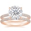 14KR Moissanite Valencia Diamond Bridal Set (5/8 ct. tw.), smalltop view