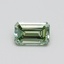0.50 Ct. Fancy Intense Green Emerald Lab Grown Diamond