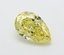 1.03 Ct. Fancy Intense  Yellow Pear Lab Grown Diamond