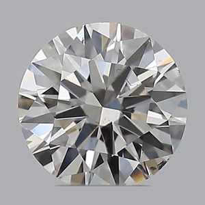 Round diamond — real photo