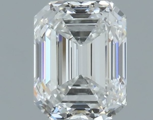 Emerald diamond — real photo