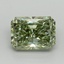 2.08 Ct. Fancy Intense Green Radiant Lab Grown Diamond