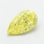 1.51 Ct. Fancy Intense Yellow Pear Lab Grown Diamond