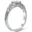 The Harvana Ring, smalltop view on a hand