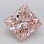 5.90 Ct. Fancy Intense  Pink Princess Lab Grown Diamond
