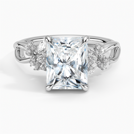18K White Gold Summer Blossom Diamond Ring (1/4 ct. tw.)