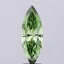 3.25 Ct. Fancy Vivid Green Marquise Lab Grown Diamond