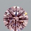 2.02 Ct. Fancy Vivid Pink Round Lab Grown Diamond